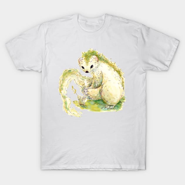 Weasel T-Shirt by Rumpled Crow